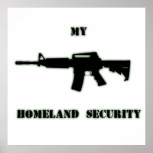 Poster Black Rifle AR-15 da Art Online do Phil