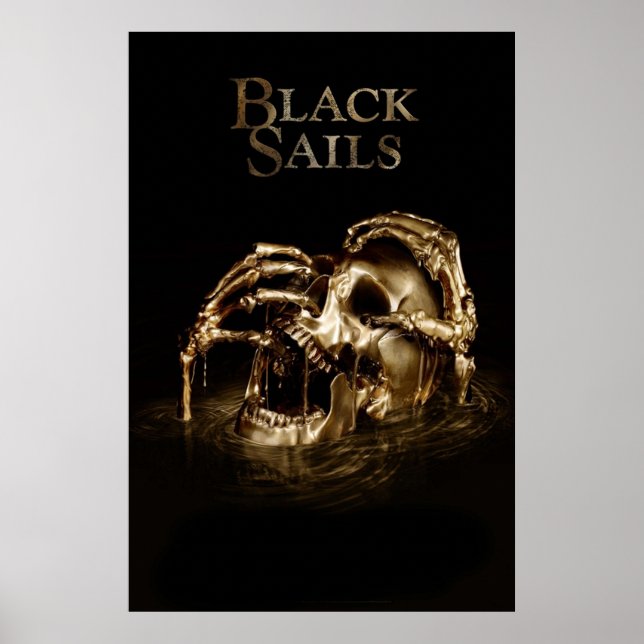 Poster Black Sails Gold (Frente)