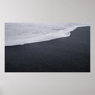 Poster Black Sand Beach