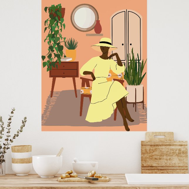 Poster Black Southern Belle (Cozinha)