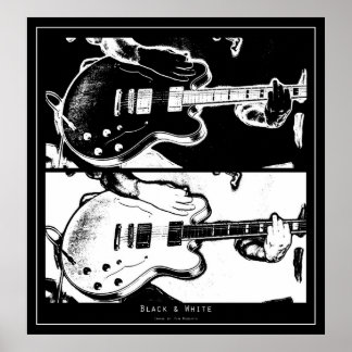 Poster Black & White