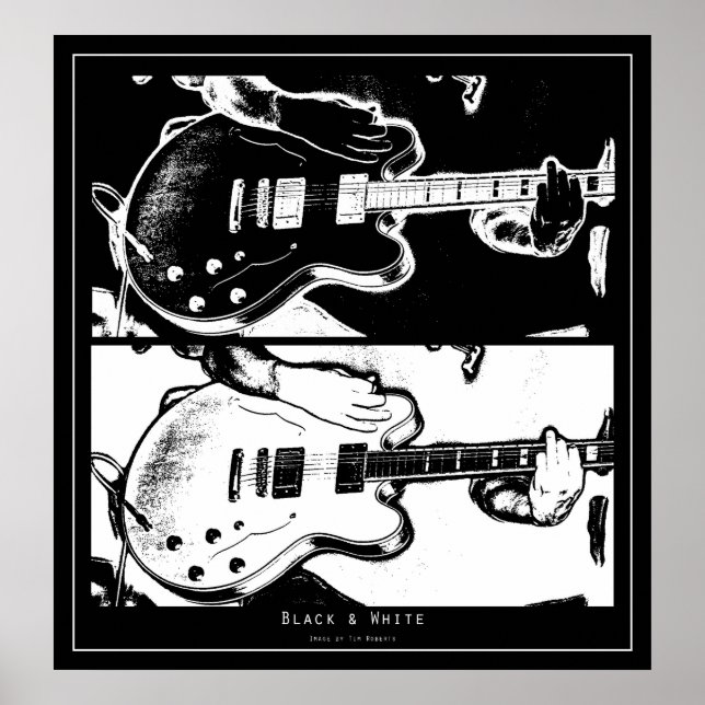 Poster Black & White (Frente)