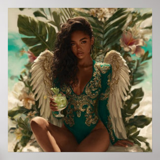 Poster Black Woman Empowerment Art