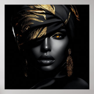 Poster Black Woman Empowerment Art