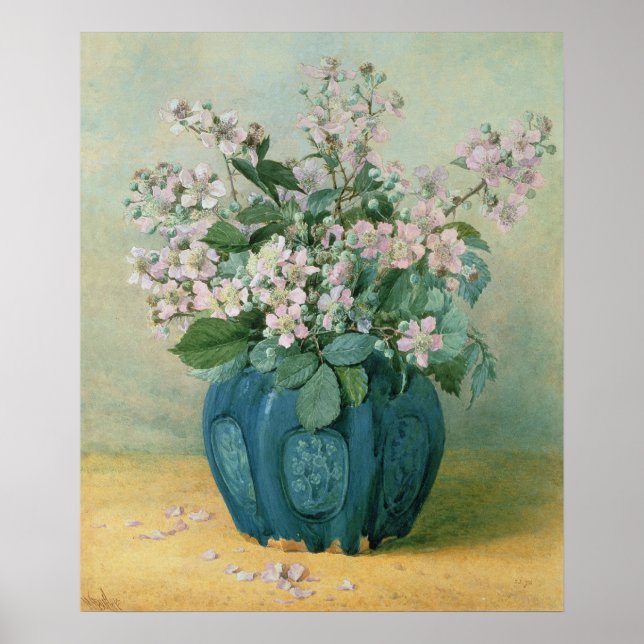 Pôster Blackberry Blossoms (Frente)