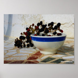 Poster Blackberry Bowl em Mosaic