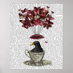 Pôster Blackbird Em Teacup