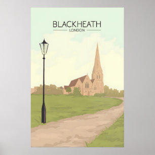 Poster Blackheath Cartaz de Viagens Londres