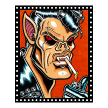 Blackie D, Vampire Biker