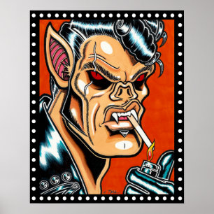 Poster Blackie Dupree™/Vampire Biker