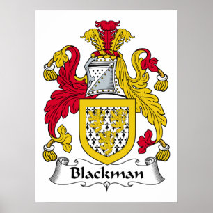 Pôster Blackman Family Crest
