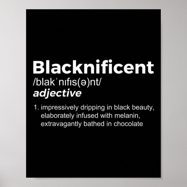 Poster Blacknificent - História Negra e Raízes Africanas  (Frente)