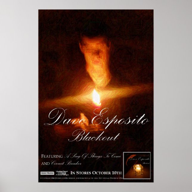 Pôster Blackout (Frente)