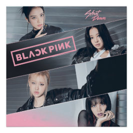 Pôster BlackPink Shut Down