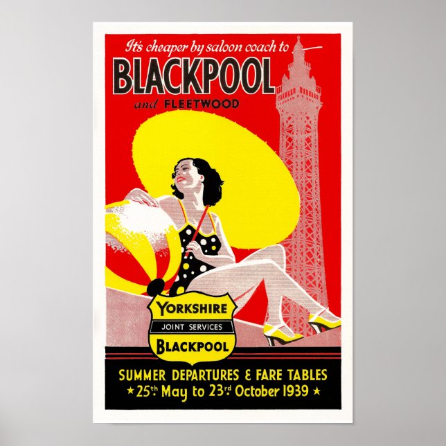 Poster Blackpool (Frente)