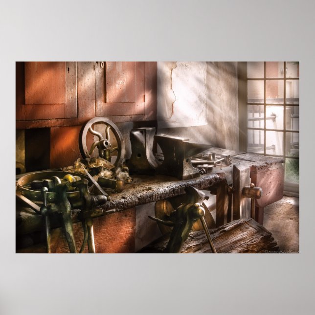 Poster Blacksmith - In my Grandfather's Workshop (Frente)