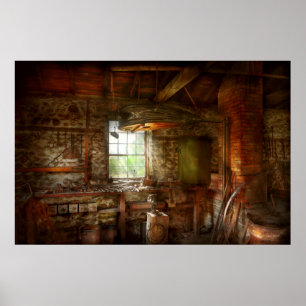 Poster Blacksmith - Respiração em metal