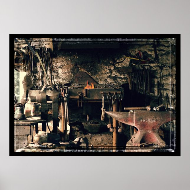 Poster Blacksmiths office (Frente)