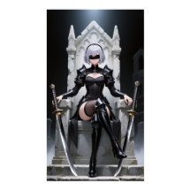 Blade Cego - Arte Guerreira Fictícia-Fi Gótica