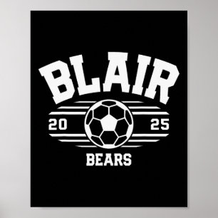 Poster Blair Bears Futebol Byll 2025 
