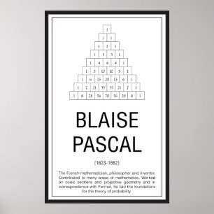 Pôster Blaise Pascal