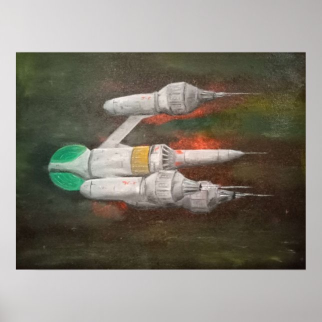 Poster Blakes 7 Liberator DSV (Frente)