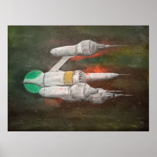 Poster Blakes 7 Liberator DSV