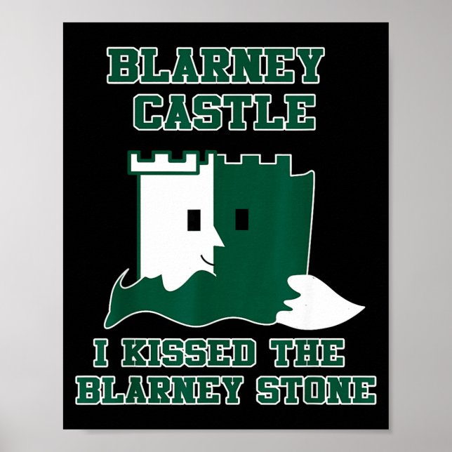 Poster Blarney Castle Ireland Men Women Kids  (Frente)