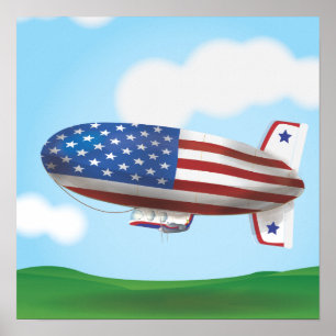 Pôster Blimp USA