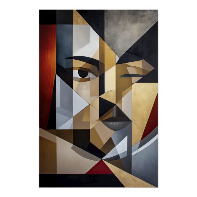 Pôster Blinking Abstraction (Frente)