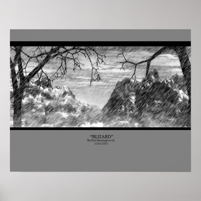 Poster Blizard (Frente)