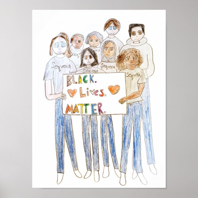 Poster BLM design Ninh-An Kimmons (Frente)