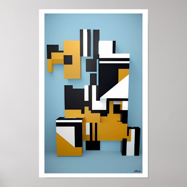 Poster Bloco de Arte (Frente)