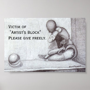 Pôster "Bloco de Artista" MiniPoster