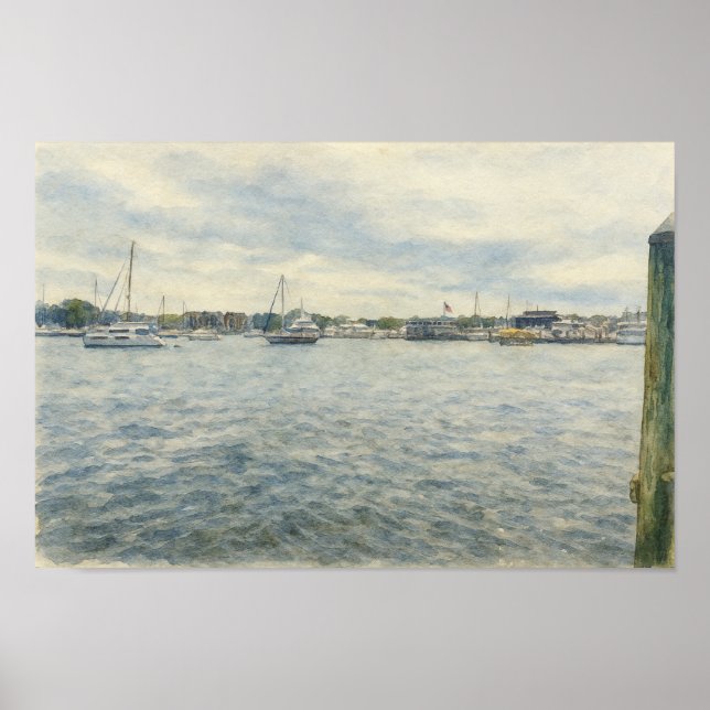 Poster Bloco de cidades (Frente)