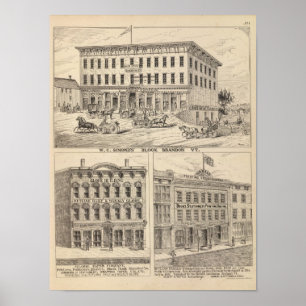 Pôster Bloco de WC Simond em Brandon