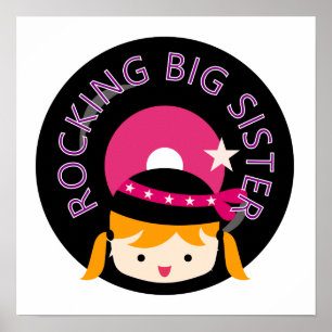Pôster Blond Rocking Big Sister