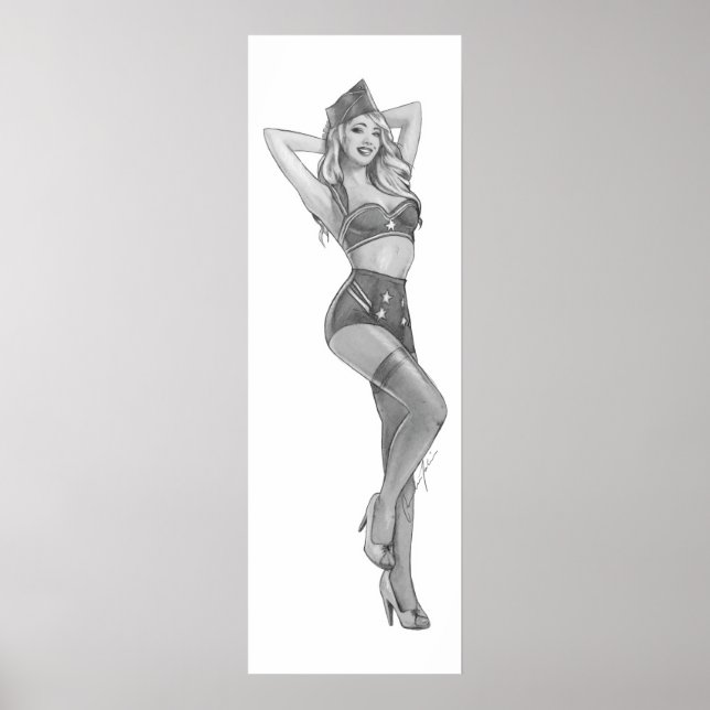 Poster Blonde Bombshell (Frente)