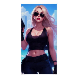 Pôster Blondie Bangs Back