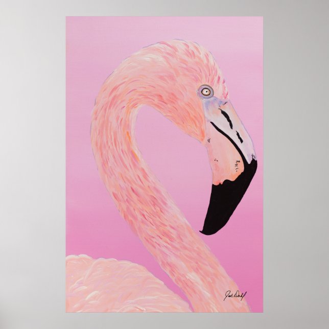 Poster Blondie The Flamingo - Apenas Dahl (Frente)