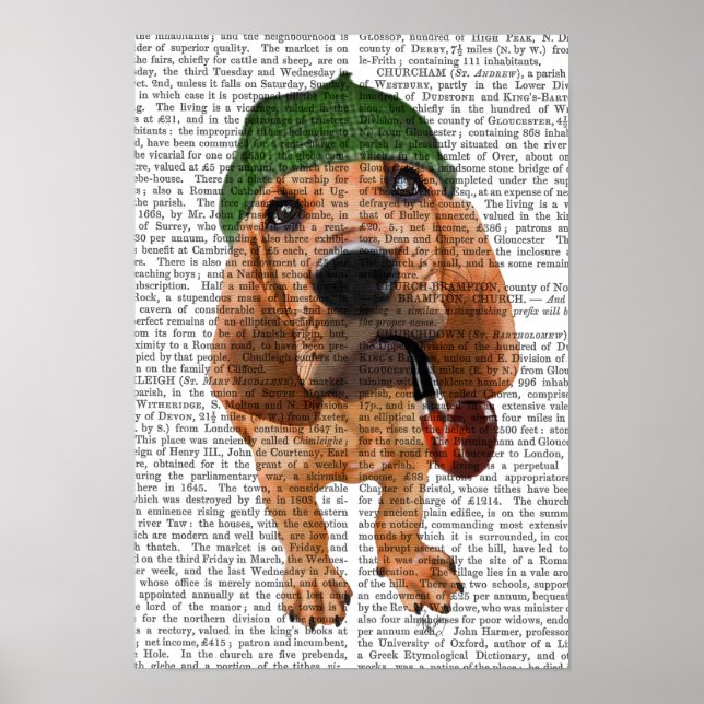 Pôster Bloodhound Sherlock Holmes (Frente)