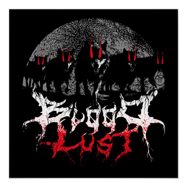 Pôster Bloodlust Wolf Pack (Frente)