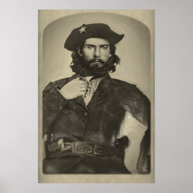 Pôster Bloody Bill Anderson - C S A - Guerra Civil (Frente)