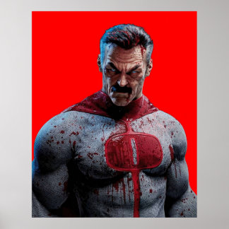 Poster Bloody Omni Man