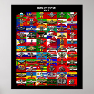 Poster Bloody Wings 2 posteres (engl.)