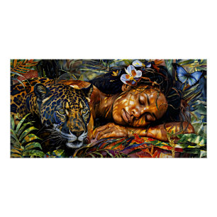 Pôster Bloom De Jaguar - Mulheres Na Amazônia