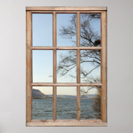 Poster Bloquear Vista a partir de uma Janela