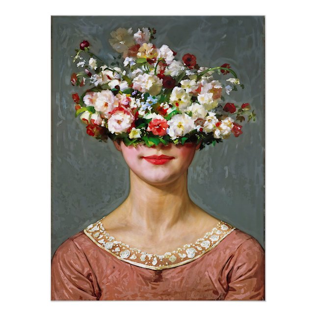 Pôster "Blossom Bonnet" Helen - Art & Floral Society (Frente)