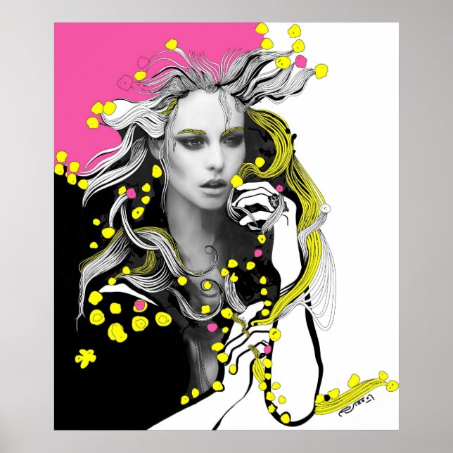 Pôster Blossomas da minha mente (Frente)