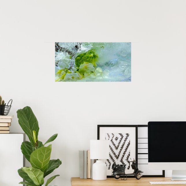 Poster Blossomas Forçados, (Escritório em casa)